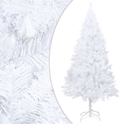 vidaXL Artificial Christmas Tree with Thick Branches White 180 cm PVC vidaXL Artificial Christmas Tree with Thick Branches White 180 cm PVC