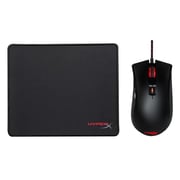 Kingston Hyperx Pulsefire FPS Gaming Mouse And Fury S Gaming Mouse Pad Medium Black HXKDM01