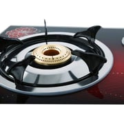 Geepas 3 Burner Gas Cooker GK5600 Black/Red Geepas 3 Burner Gas Cooker GK5600 Black/Red