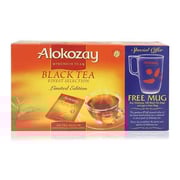 Alokozay Black Tea 100 Tea Bags +Mug Alokozay Black Tea 100 Tea Bags +Mug