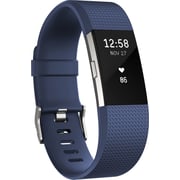 Fitbit Charge 2 Wristband Laryon Blue Silver Small Fitbit Charge 2 Wristband Laryon Blue Silver Small