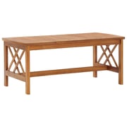 vidaXL 3 Piece Garden Lounge Set with Cushions Solid Acacia Wood vidaXL 3 Piece Garden Lounge Set with Cushions Solid Acacia Wood