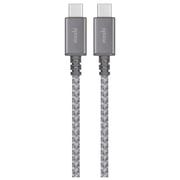 Moshi Type-C To Type-C Cable 1.5m Titanium Grey Moshi Type-C To Type-C Cable 1.5m Titanium Grey