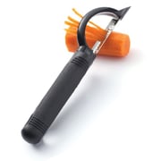 Messermeister Pro-Touch Julienne Serrated Cutter Stainless Steel Kitchen Tool, Black Messermeister Pro-Touch Julienne Serrated Cutter Stainless Steel Kitchen Tool, Black