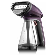 Black and Decker Garment Steamer Purple 1500 Watts HST1500 Black and Decker Garment Steamer Purple 1500 Watts HST1500