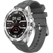 Swiss Military SM-WCH-DOM1-S-GRY Dom Smart Watch With Silicon Strap Grey