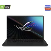 Asus ROG Zephyrus M16 Gaming Laptop - 11th Gen – Core i9 2.5GHz 32GB 2TB 8GB Win10Home 16inch WQXGA Off Black NVIDIA GeForce RTX 3070 GU603HR K8066T (2021) Middle East Version