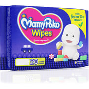 Mamypoko Wipes Mega Value Box Pack of 10 x 20 Sheets, 200 Wipes Mamypoko Wipes Mega Value Box Pack of 10 x 20 Sheets, 200 Wipes
