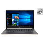 HP 14-DQ1040WM Laptop - Core i5 1GHz 8GB 256GB Shared Win10 14inch HD Gold English Keyboard HP 14-DQ1040WM Laptop - Core i5 1GHz 8GB 256GB Shared Win10 14inch HD Gold English Keyboard