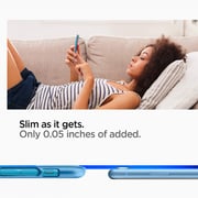 Spigen Thin Fit Designed For Iphone Xr Cover/case - Blue Spigen Thin Fit Designed For Iphone Xr Cover/case - Blue