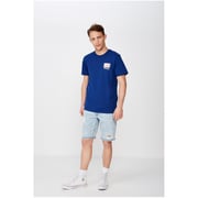 Cotton On 4th July T-Shirt Blue Small