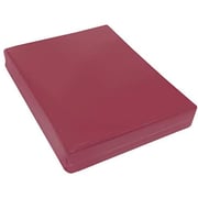 BYFT Orchard Bed Sheet and 2 Pillow cases, Set of 3, 250 TC Cotton (Queen Flat, Maroon)