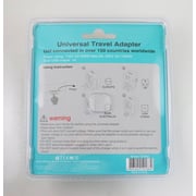 Eklasse Universal Socket Travel Adapter Fordable White Eklasse Universal Socket Travel Adapter Fordable White