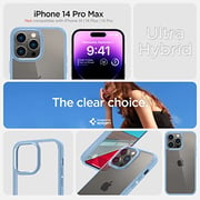 Spigen Ultra Hybrid designed for iPhone 14 Pro Max case cover - Sierra Blue