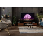 LG OLED 4K Smart TV 77 Inch C1 Series Cinema Screen Design 4K Cinema HDR webOS Smart with ThinQ AI Pixel Dimming