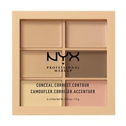 NYX Conceal Correct Contour Palette 0 Light NYX Conceal Correct Contour Palette 0 Light