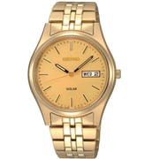 Seiko Core Solar Gold Tone SNE036P1 Men's Watch Seiko Core Solar Gold Tone SNE036P1 Men's Watch