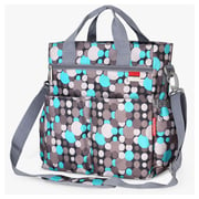 Insular Signature Diaper Bag XL Graphical Grey