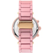 Michael Kors Parker Pink Aluminium Analog Women Watch MK6806 Michael Kors Parker Pink Aluminium Analog Women Watch MK6806