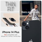 Spigen Thin Fit designed for iPhone 14 Plus case cover - Sand Beige