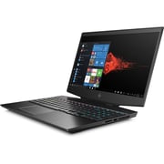 HP OMEN 15-DH1003NE Gaming Laptop - Core i7 2.6GHz 32GB 1TB 8GB Win10 15.6inch FHD Black English/Arabic Keyboard
