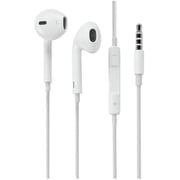 Goldfinch Wired Earphones With Inbuilt Mic And Boosted Bass White