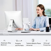Technomounts Tablet Stand Holder, Desktop Adjustable 360 Swivel Rotating Phone Stand For Ipad Pro, Ipad Air, Samsung Galaxy Tab, Pos Kiosk Stand For 3.5 Technomounts Tablet Stand Holder, Desktop Adjustable 360 Swivel Rotating Phone Stand For Ipad Pro, Ipad Air, Samsung Galaxy Tab, Pos Kiosk Stand For 3.5