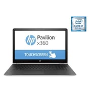 HP Pavilion x360 15-BR101NE Convertible Touch Laptop - Corei7 1.8GHz 8GB 1TB+128GB 4GB Win10 15.6inch FHD Silver