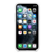 Apple Silicone Case White iPhone 11 Pro Max