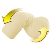 Contour Twist Neck Travel Pillow, Ecru Contour Twist Neck Travel Pillow, Ecru