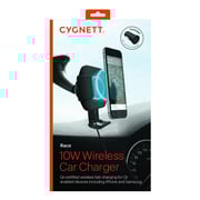 Cygnett Wireless 10W Car Charger & Mount Cygnett Wireless 10W Car Charger & Mount