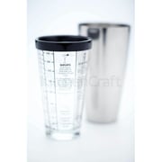 BarCraft Traditional Boston Cocktail Shaker 400ml Gift Boxed BarCraft Traditional Boston Cocktail Shaker 400ml Gift Boxed