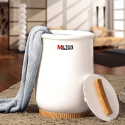 Milton Bucket Style Towel Warmer White, CL1 Milton Bucket Style Towel Warmer White, CL1