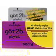 Got2b Playful Texturizing Cr Me Pomade, 2-Ounce - Pack Of 3 Got2b Playful Texturizing Cr Me Pomade, 2-Ounce - Pack Of 3