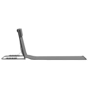 vidaXL Folding Beach Mats 2 pcs Steel and Fabric Grey vidaXL Folding Beach Mats 2 pcs Steel and Fabric Grey