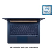 Acer Swift 5 SF514-53T-700U Laptop - Core i7 1.8GHz 16GB 512GB Shared Win10 14inch FHD Blue