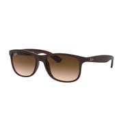 RayBan RB4202-607313-55 Brown Nylon Unisex Sunglasses RayBan RB4202-607313-55 Brown Nylon Unisex Sunglasses