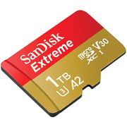 Sandisk Extreme Micro SDXC Memory Card 1TB Red and Brown SDSQXA1-1T00-GN6MN