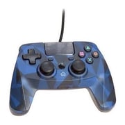 Snakebyte Game:Pad Wired PS4 Controller With 3m Cable - Blue Camoflage