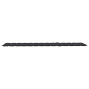 vidaXL Sun Lounger Cushion Anthracite 200x50x3 cm Fabric vidaXL Sun Lounger Cushion Anthracite 200x50x3 cm Fabric