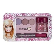 Barbie Metallic 10ml + Eyeshadow + Lip Gloss Set For Women Eau de Toilette Barbie Metallic 10ml + Eyeshadow + Lip Gloss Set For Women Eau de Toilette