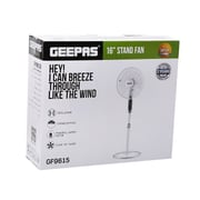 Geepas 16 Stand Fan With Remote Control Geepas 16 Stand Fan With Remote Control