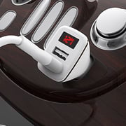 Borofone Speed Map In-Car Charger With Digital Display Dual USB Por Borofone Speed Map In-Car Charger With Digital Display Dual USB Por