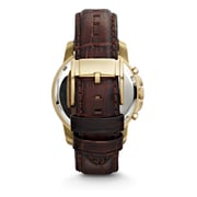 Fossil FS4767 Grant Chronograph Brown Leather Men's Watch