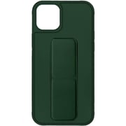 MARGOUN For iPhone Case Cover Finger Grip holder Phone Car Magnetic Multi-function Shockproof Protective Case Two-in-one Phone holder Case (dark green, iPhone 13)
