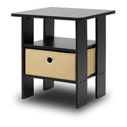 End Table Bedroom Night Stand in Black Color