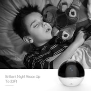 Ezviz C6TC Mini 360 Plus Indoor Security Camera and Contec TP500 Thermometer