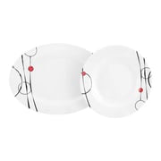 Royalford RF6718 Melamine Dinner Set 45 Pcs Royalford RF6718 Melamine Dinner Set 45 Pcs