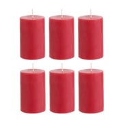 Mega Candles 6 Pcs Unscented Red Round Pillar Candle, Hand Poured Premium Wax Candles 2 Inch X 3 Inch, Home D Cor, Wedding Receptions, Baby Showers, Birthdays, Celebrations, Party Favors & More Mega Candles 6 Pcs Unscented Red Round Pillar Candle, Hand Poured Premium Wax Candles 2 Inch X 3 Inch, Home D Cor, Wedding Receptions, Baby Showers, Birthdays, Celebrations, Party Favors & More