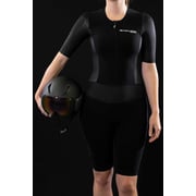 Endura Wms Qdc D2z S/s Tri Suit Ii With Sst, Medium, Black Endura Wms Qdc D2z S/s Tri Suit Ii With Sst, Medium, Black